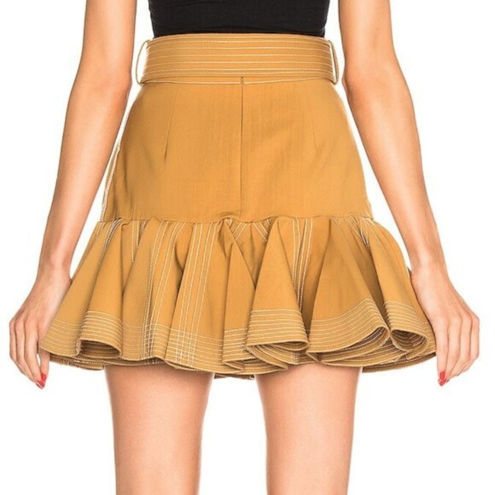 RARE! Zimmermann Ninety Six Zippy Safari Flip Skirt Size 0 XS - Picture 13 of 16